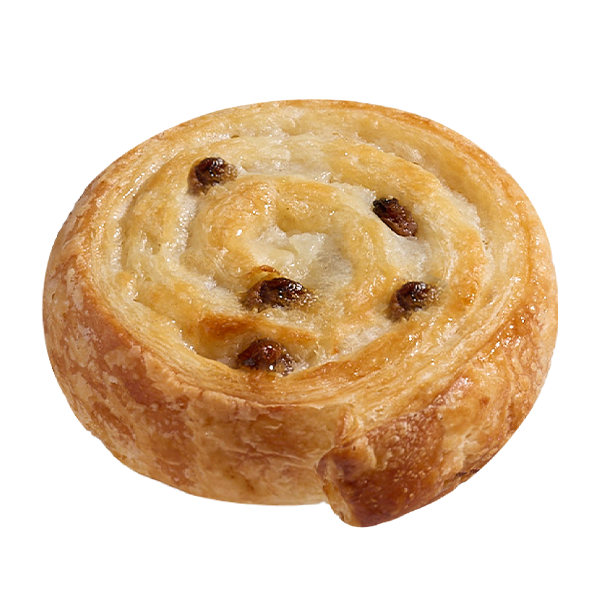 Слойка с заварным кремом и изюмом, 50 г