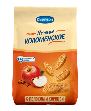 Печенье  «Коломенское» с яблоком и корицей, 200 г