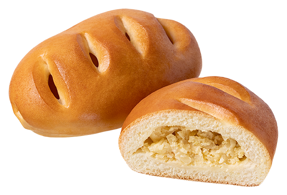 Пирожок с капустой и яйцом, 45 г