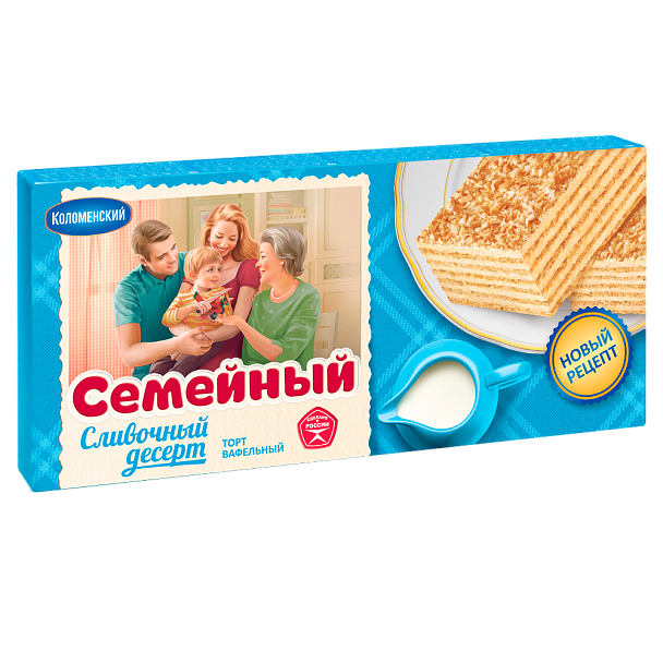 Торт вафельный  «Сливочный десерт», 230 г