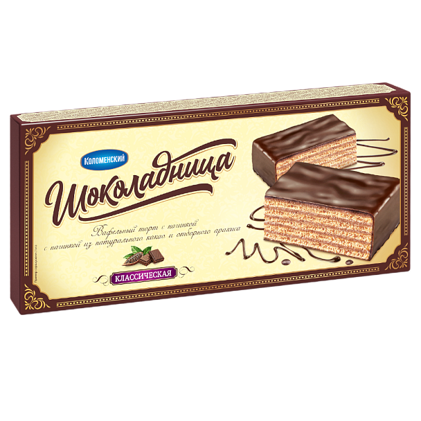 Торт вафельный «Шоколадница» классическая, 240 г